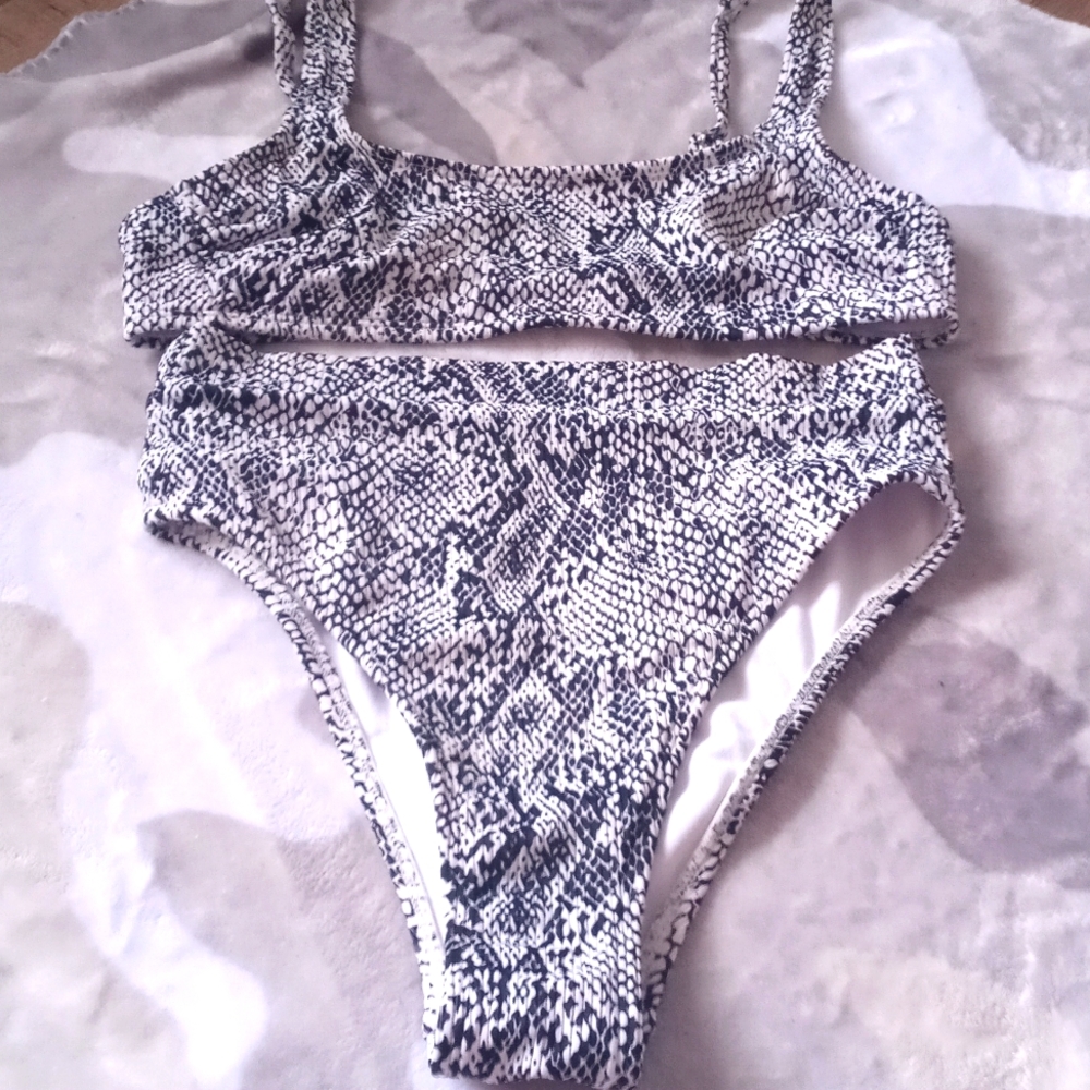 Snake Print Bikini